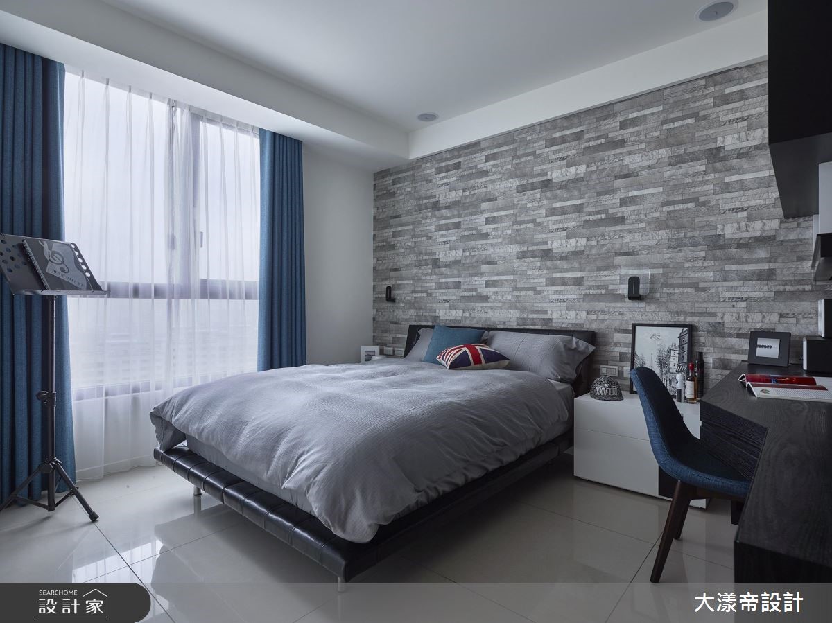 40坪新成屋(5年以下)＿新中式風臥室客房案例圖片＿大漾帝國際室內裝修有限公司＿大漾帝_20之21