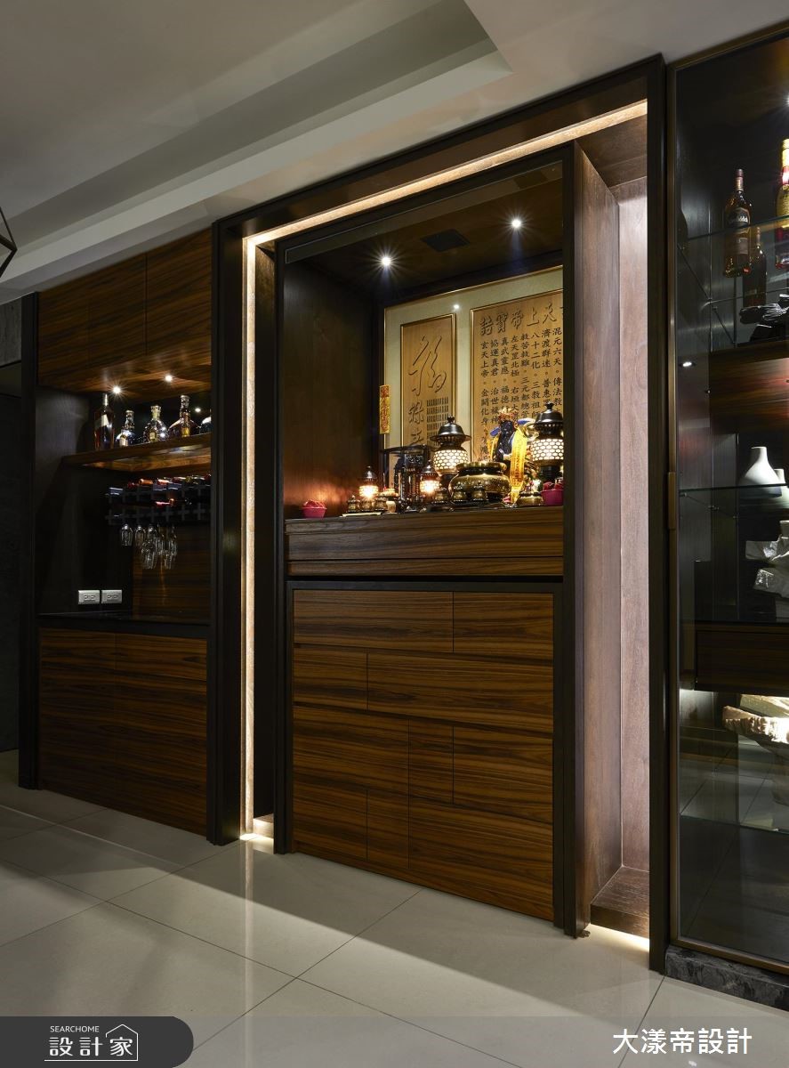 40坪新成屋(5年以下)＿新中式風佛堂案例圖片＿大漾帝國際室內裝修有限公司＿大漾帝_20之14