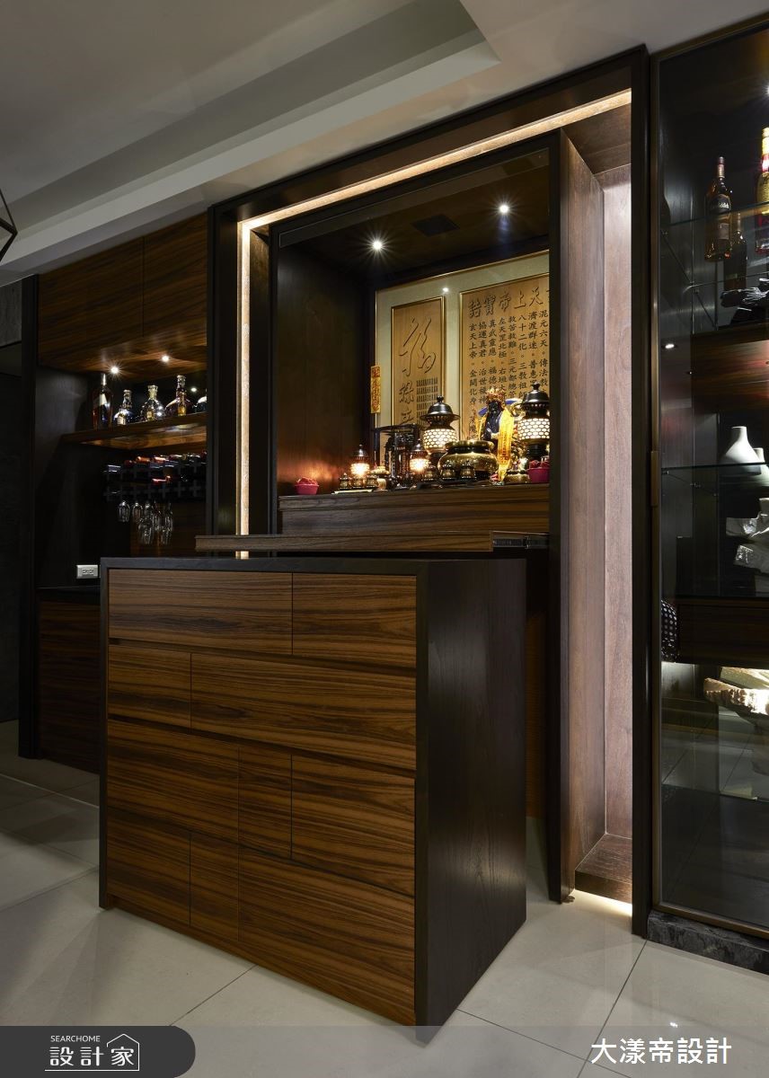 40坪新成屋(5年以下)＿新中式風佛堂案例圖片＿大漾帝國際室內裝修有限公司＿大漾帝_20之15