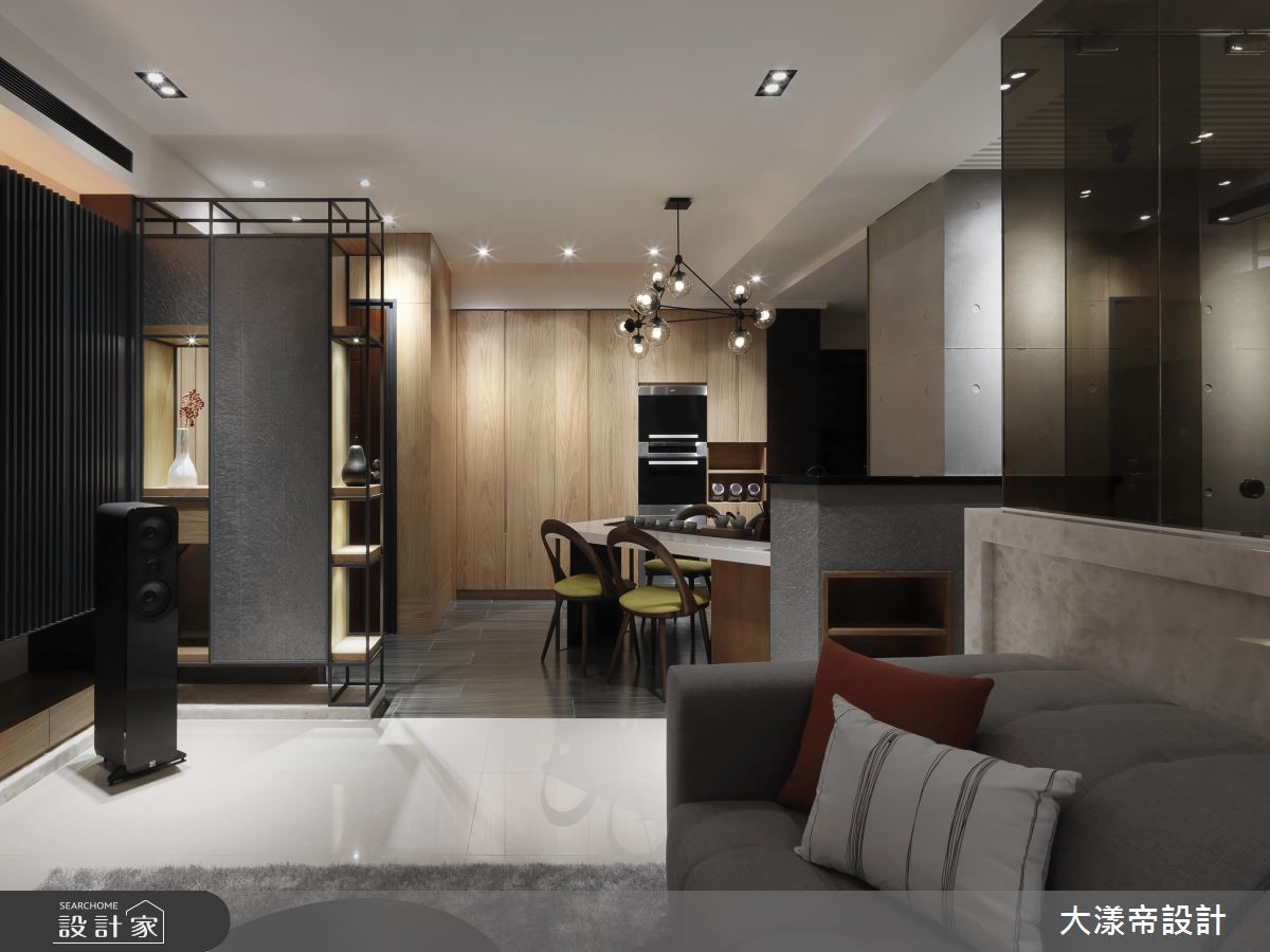 40坪新成屋(5年以下)＿休閒風客廳餐廳案例圖片＿大漾帝國際室內裝修有限公司＿大漾帝_21之9