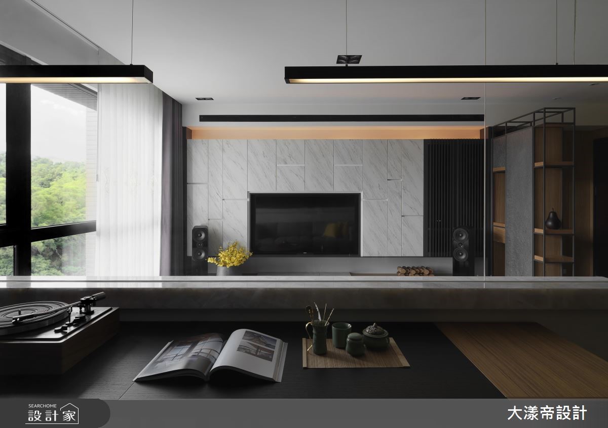 40坪新成屋(5年以下)＿休閒風客廳書房案例圖片＿大漾帝國際室內裝修有限公司＿大漾帝_21之13