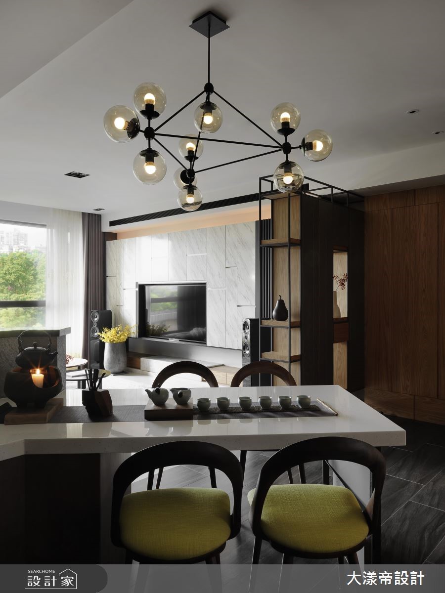 40坪新成屋(5年以下)＿休閒風餐廳案例圖片＿大漾帝國際室內裝修有限公司＿大漾帝_21之4