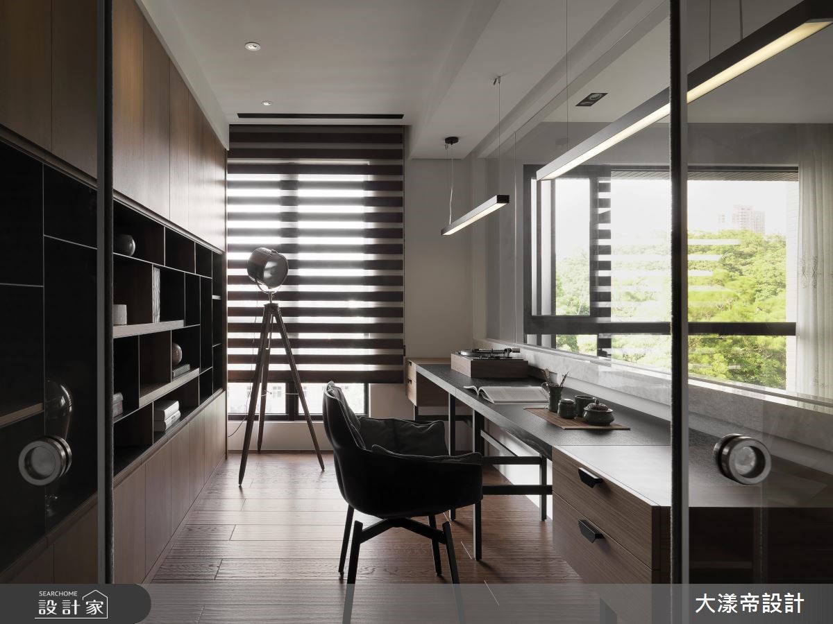 40坪新成屋(5年以下)＿休閒風書房案例圖片＿大漾帝國際室內裝修有限公司＿大漾帝_21之12