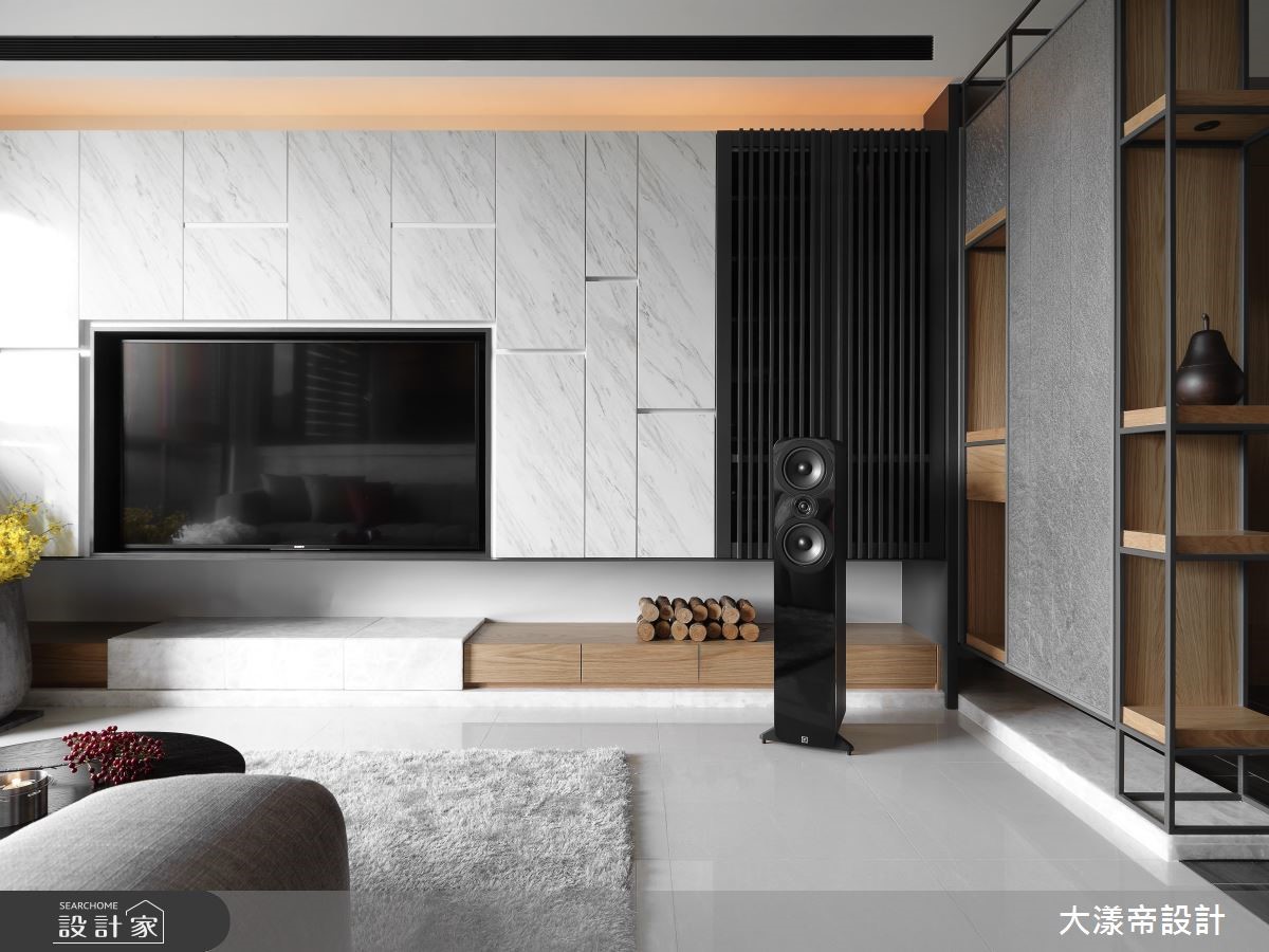 40坪新成屋(5年以下)＿休閒風客廳案例圖片＿大漾帝國際室內裝修有限公司＿大漾帝_21之8