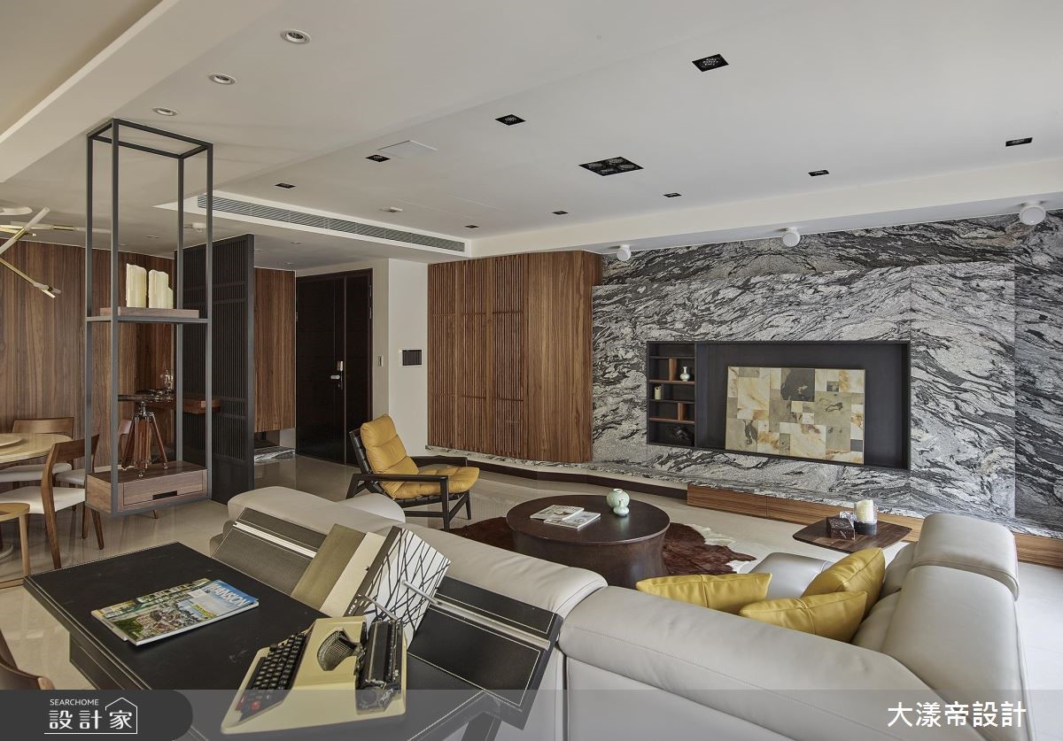 78坪新成屋(5年以下)＿新中式風客廳書房案例圖片＿大漾帝國際室內裝修有限公司＿大漾帝_22之20