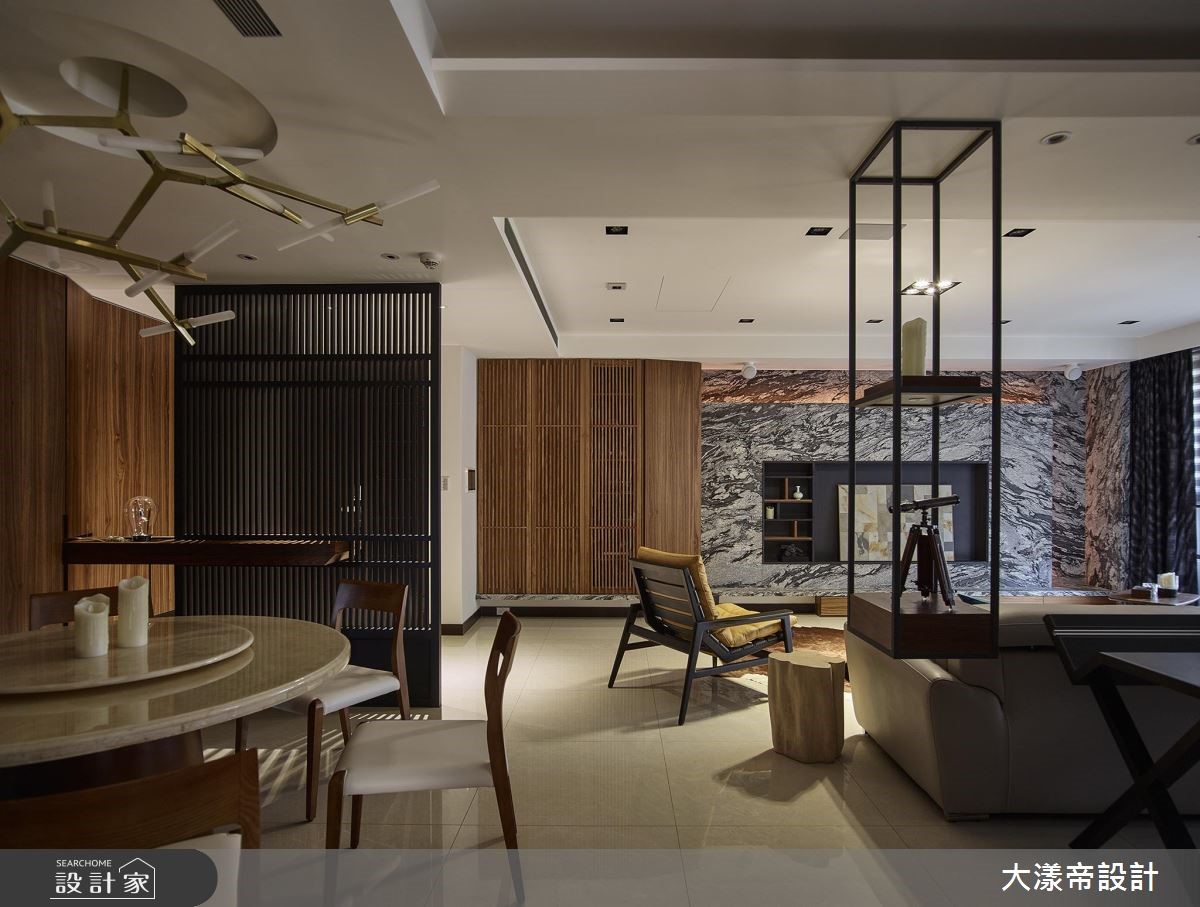 78坪新成屋(5年以下)＿新中式風客廳餐廳案例圖片＿大漾帝國際室內裝修有限公司＿大漾帝_22之25