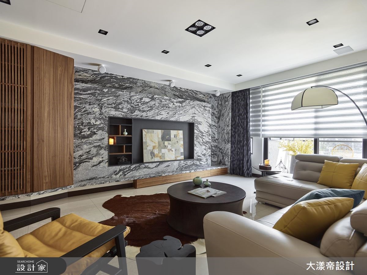 78坪新成屋(5年以下)＿新中式風客廳案例圖片＿大漾帝國際室內裝修有限公司＿大漾帝_22之10