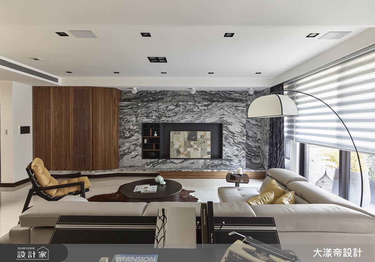 78坪新成屋(5年以下)＿新中式風客廳案例圖片＿大漾帝國際室內裝修有限公司＿大漾帝_22之17