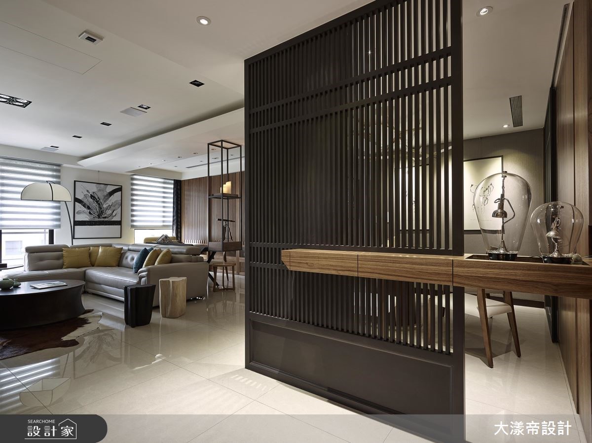 78坪新成屋(5年以下)＿新中式風玄關客廳案例圖片＿大漾帝國際室內裝修有限公司＿大漾帝_22之3