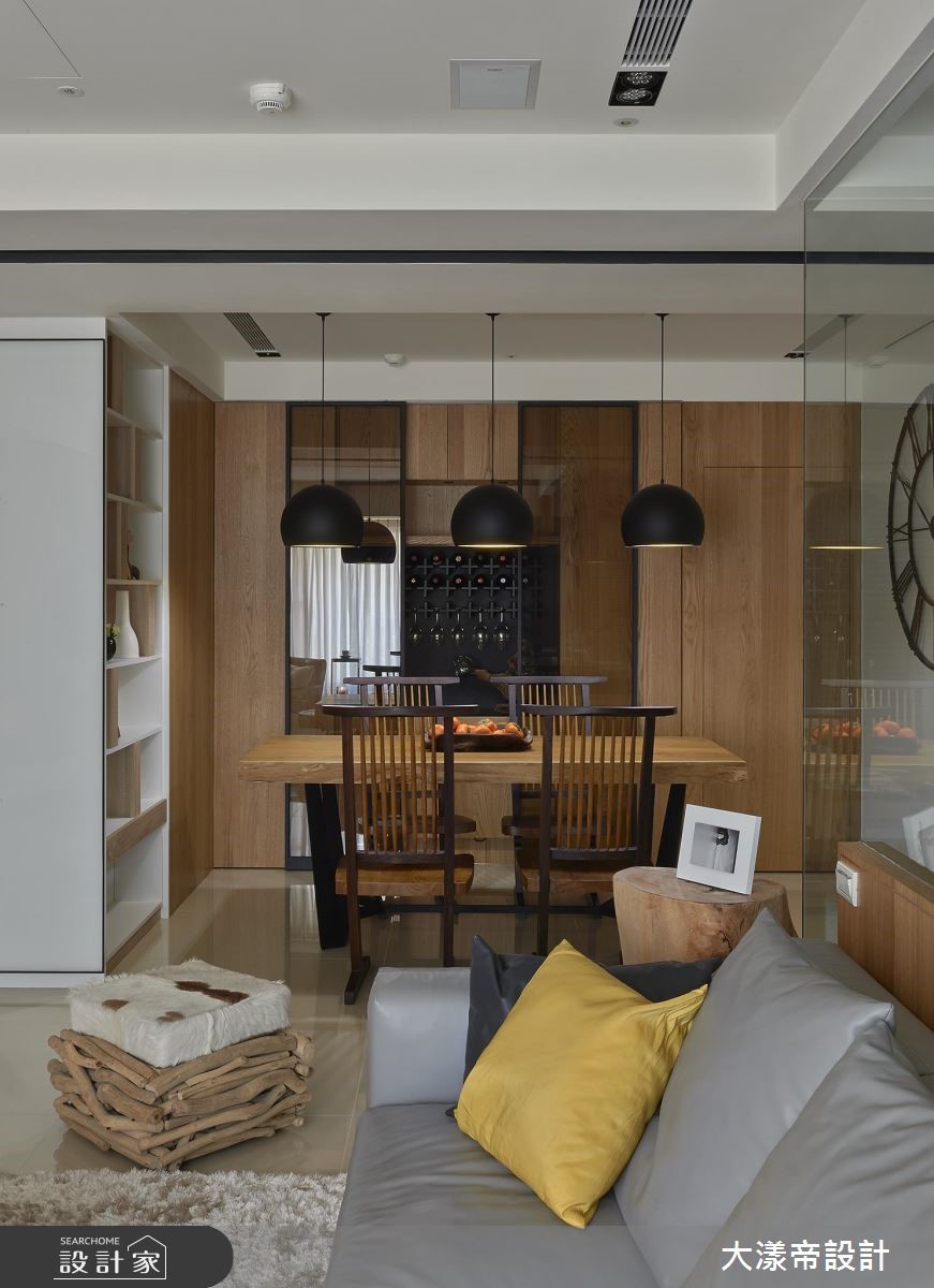 42坪新成屋(5年以下)＿現代風客廳餐廳案例圖片＿大漾帝國際室內裝修有限公司＿大漾帝_23之9