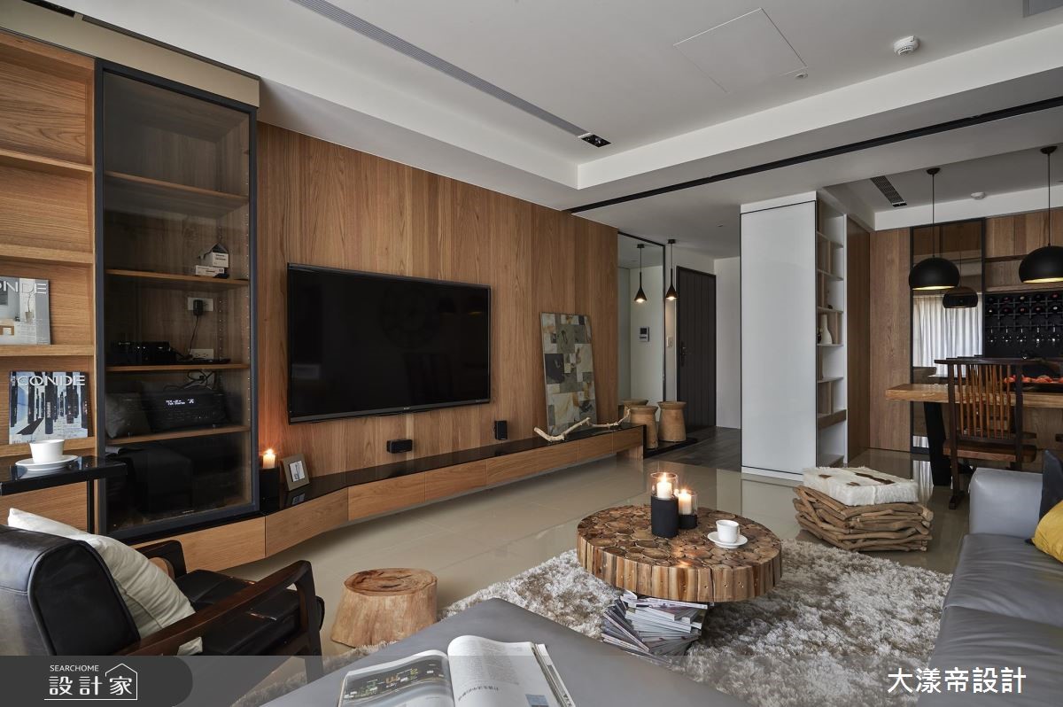 42坪新成屋(5年以下)＿現代風客廳案例圖片＿大漾帝國際室內裝修有限公司＿大漾帝_23之7