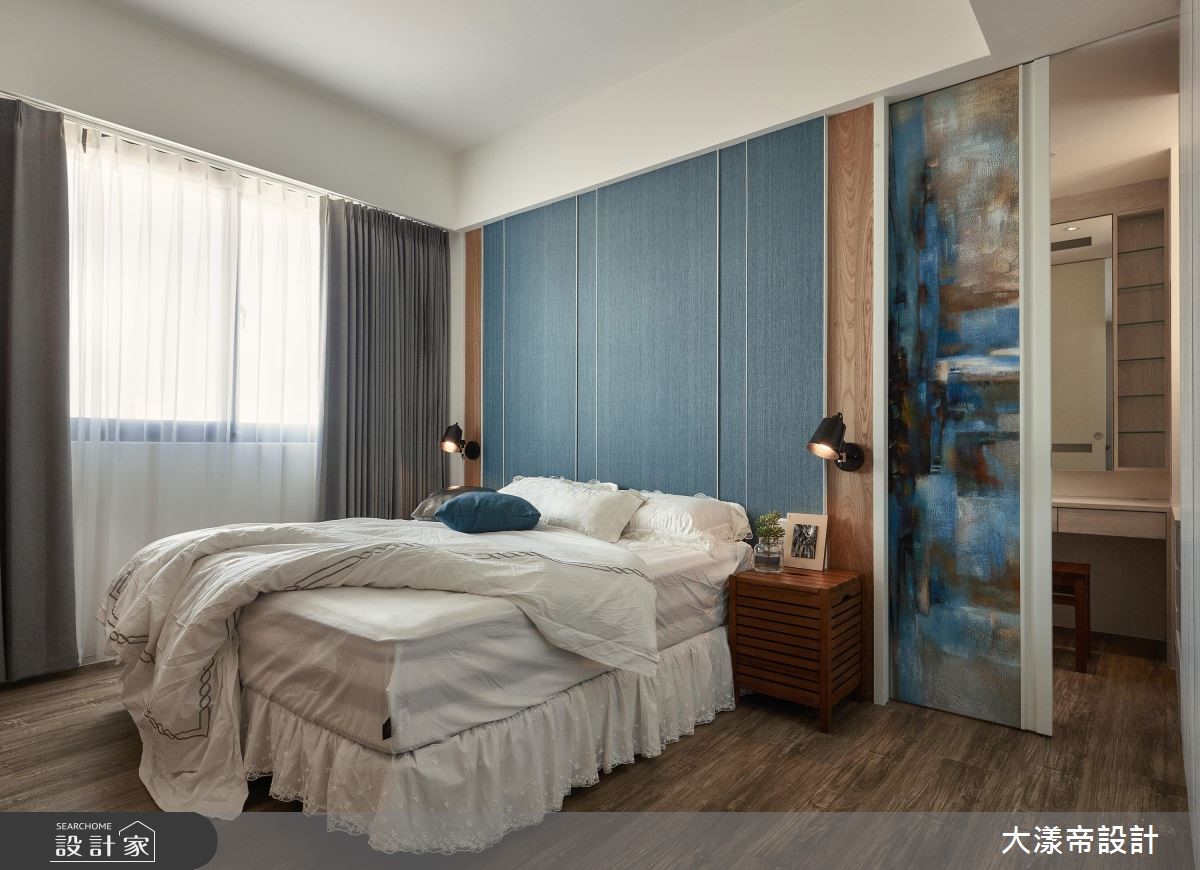 40坪新成屋(5年以下)＿休閒風臥室客房案例圖片＿大漾帝國際室內裝修有限公司＿大漾帝_24之17