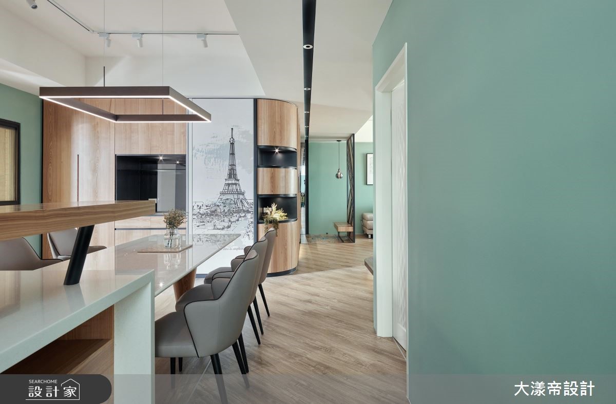 40坪新成屋(5年以下)＿休閒風餐廳吧檯案例圖片＿大漾帝國際室內裝修有限公司＿大漾帝_24之10