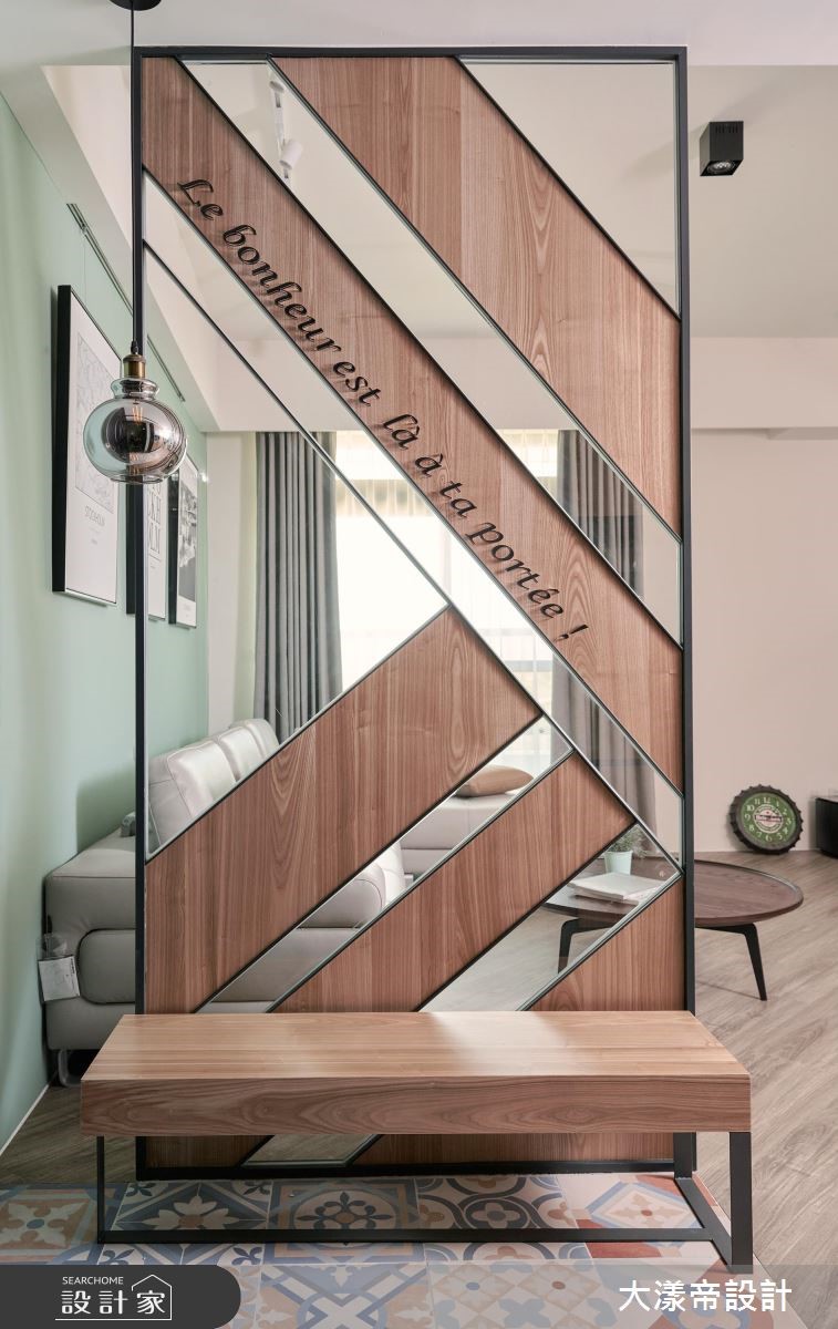 40坪新成屋(5年以下)＿休閒風玄關案例圖片＿大漾帝國際室內裝修有限公司＿大漾帝_24之1