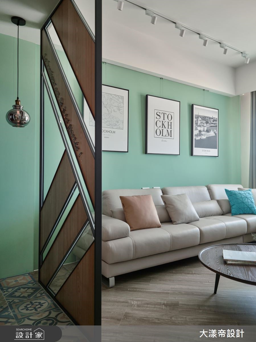 40坪新成屋(5年以下)＿休閒風玄關客廳案例圖片＿大漾帝國際室內裝修有限公司＿大漾帝_24之3