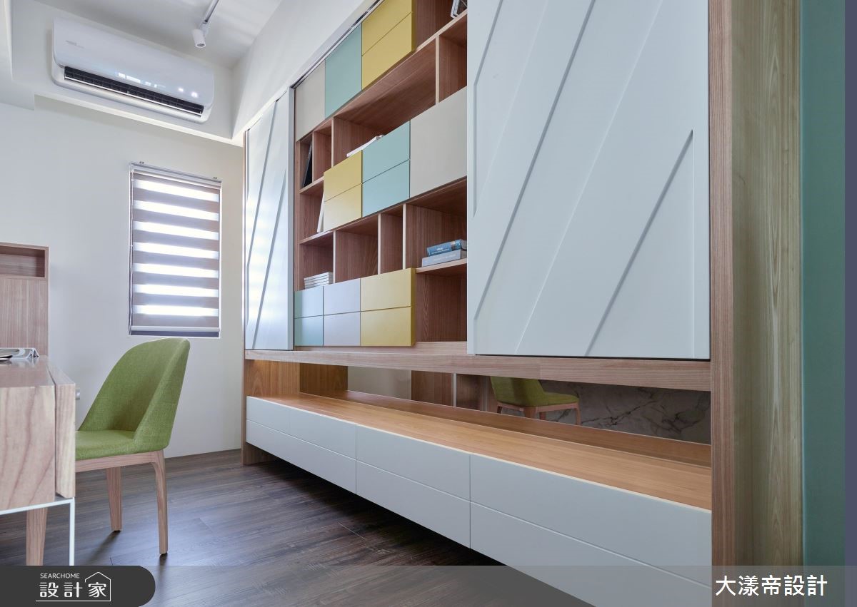 40坪新成屋(5年以下)＿休閒風書房案例圖片＿大漾帝國際室內裝修有限公司＿大漾帝_24之8