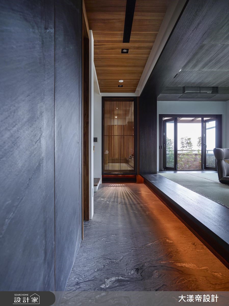 25坪中古屋(5~15年)＿人文禪風走廊案例圖片＿大漾帝國際室內裝修有限公司＿大漾帝_25之14