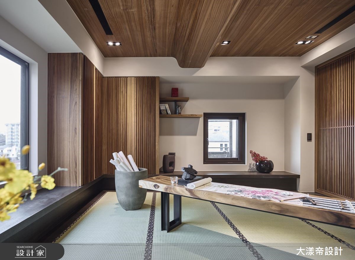 25坪中古屋(5~15年)＿人文禪風書房和室客房案例圖片＿大漾帝國際室內裝修有限公司＿大漾帝_25之16