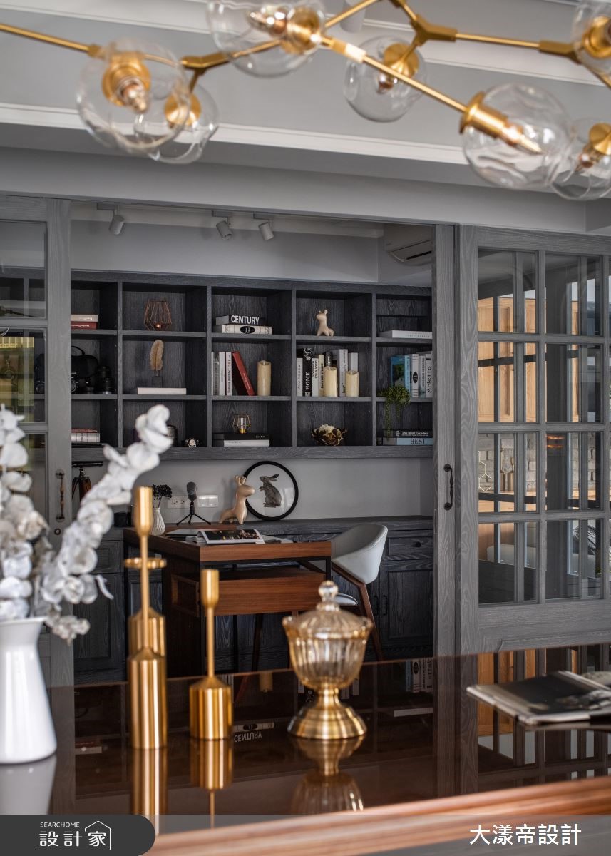 30坪老屋(16~30年)＿美式風書房案例圖片＿大漾帝國際室內裝修有限公司＿大漾帝_26之9
