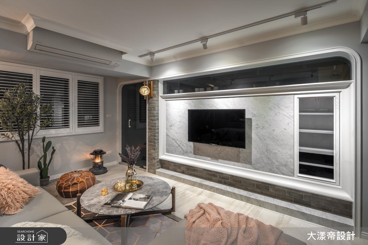 30坪老屋(16~30年)＿美式風客廳案例圖片＿大漾帝國際室內裝修有限公司＿大漾帝_26之21