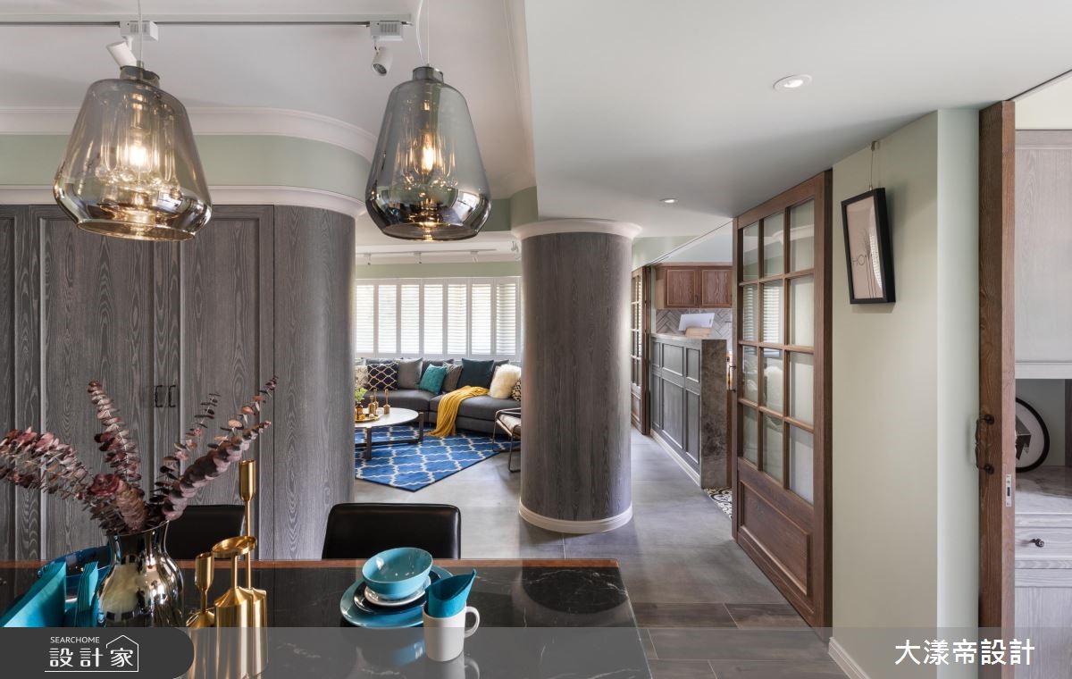 30坪老屋(16~30年)＿美式風客廳餐廳案例圖片＿大漾帝國際室內裝修有限公司＿大漾帝_27之5