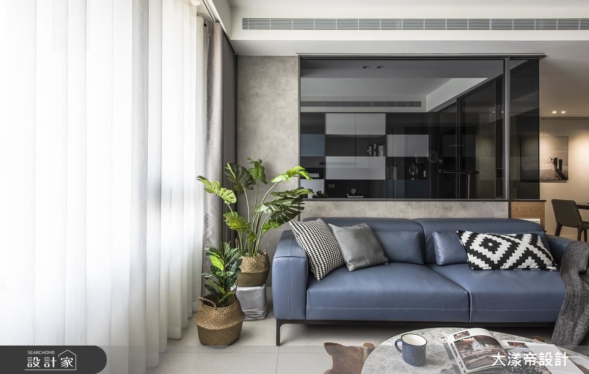 50坪新成屋(5年以下)＿現代風客廳案例圖片＿大漾帝國際室內裝修有限公司＿大漾帝_28之10