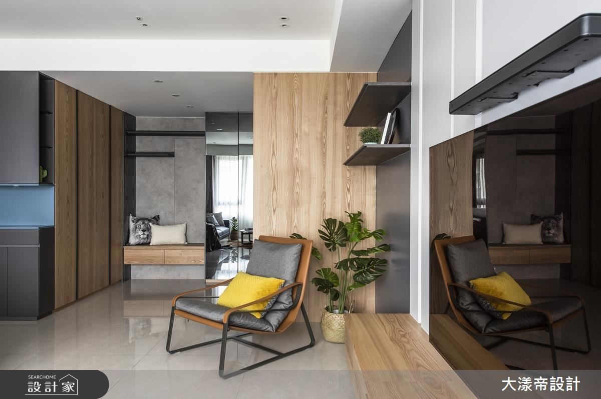 50坪新成屋(5年以下)＿現代風客廳案例圖片＿大漾帝國際室內裝修有限公司＿大漾帝_28之4