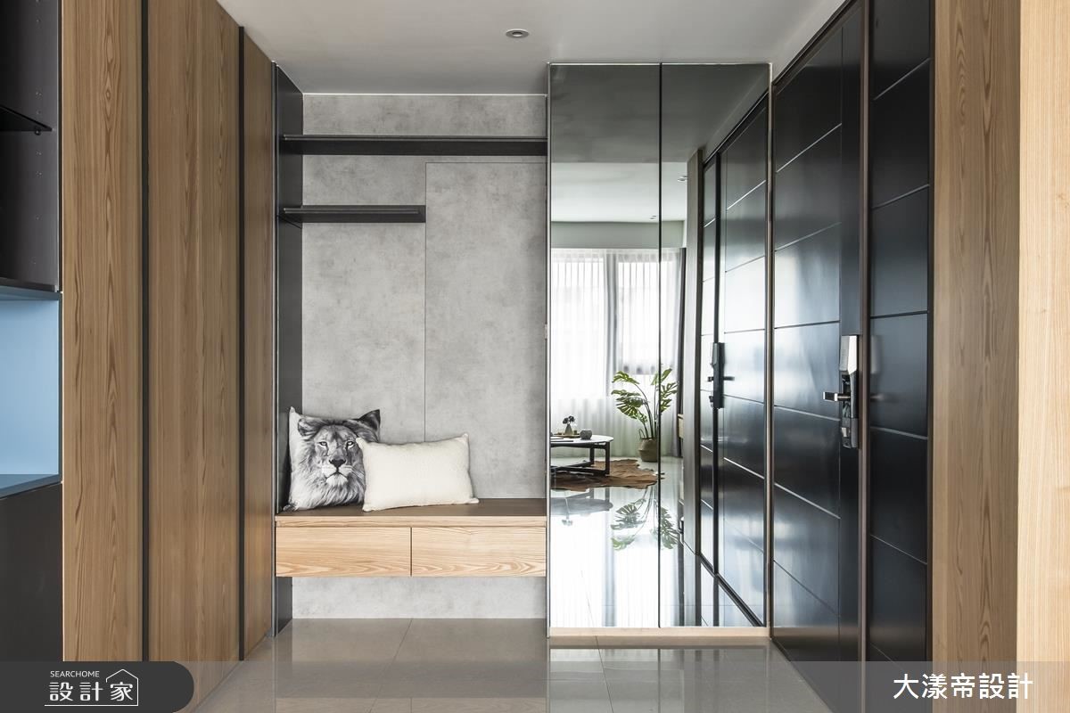 50坪新成屋(5年以下)＿現代風玄關案例圖片＿大漾帝國際室內裝修有限公司＿大漾帝_28之1