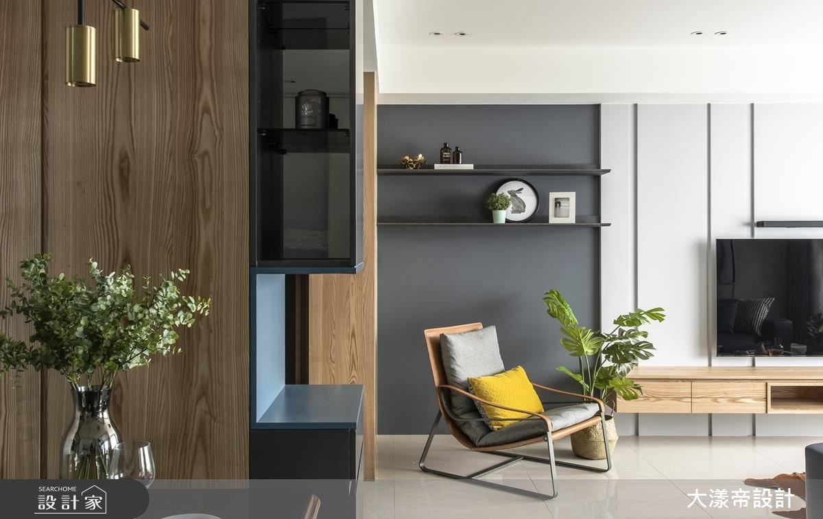 50坪新成屋(5年以下)＿現代風客廳案例圖片＿大漾帝國際室內裝修有限公司＿大漾帝_28之5