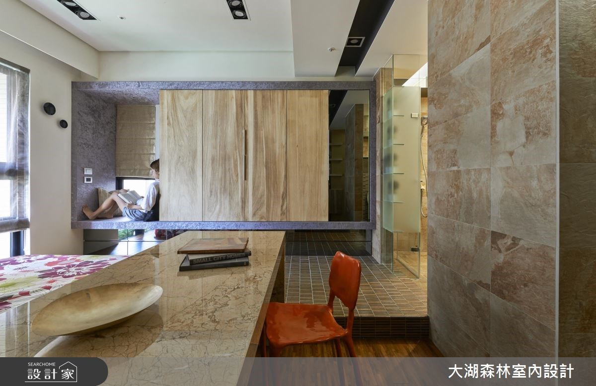 66坪新成屋(5年以下)＿療癒風臥室臥榻案例圖片＿大湖森林室內設計＿大湖森林_21之25