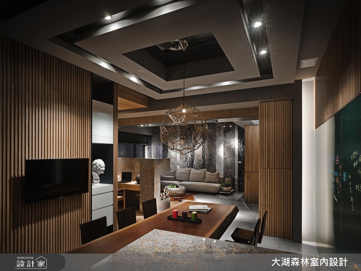 41坪中古屋(5~15年)＿人文禪風客廳餐廳案例圖片＿大湖森林室內設計＿大湖森林_22之9