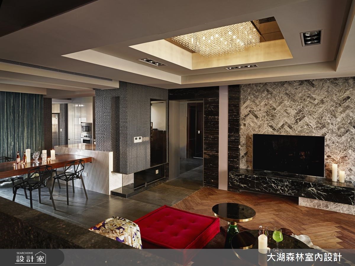 55坪新成屋(5年以下)＿新中式風客廳餐廳案例圖片＿大湖森林室內設計＿大湖森林_25之18