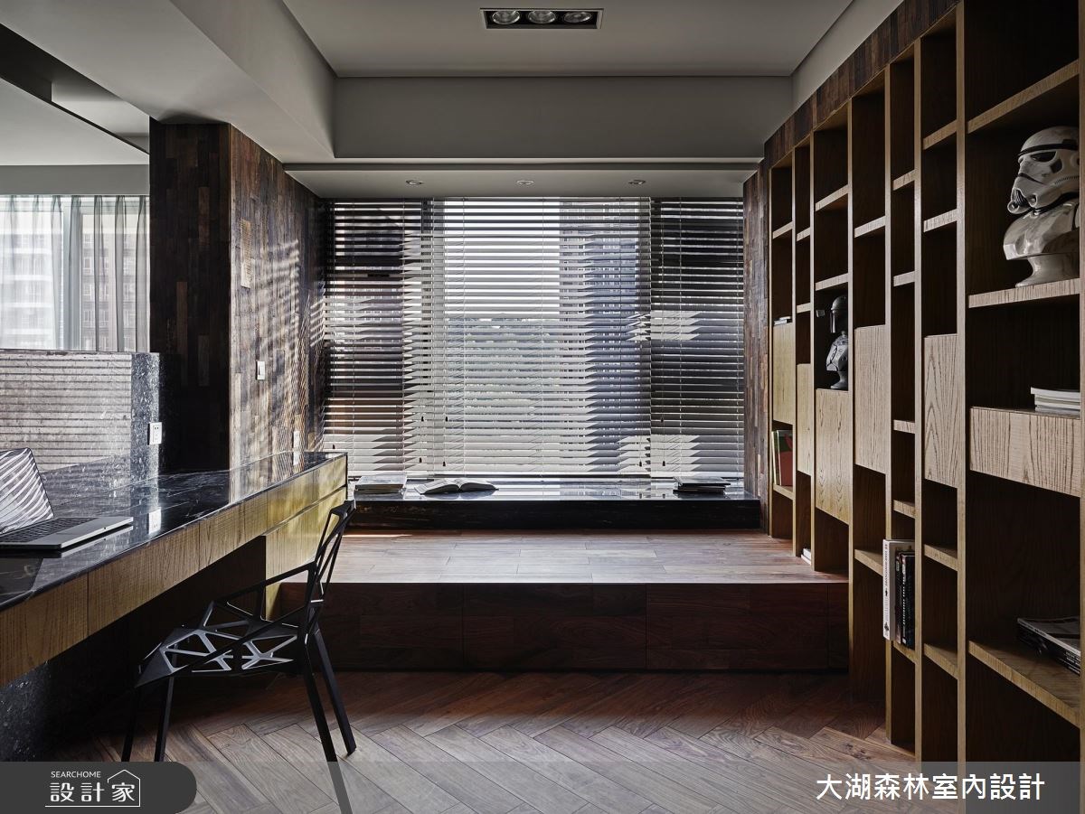 55坪新成屋(5年以下)＿新中式風書房臥榻案例圖片＿大湖森林室內設計＿大湖森林_25之20