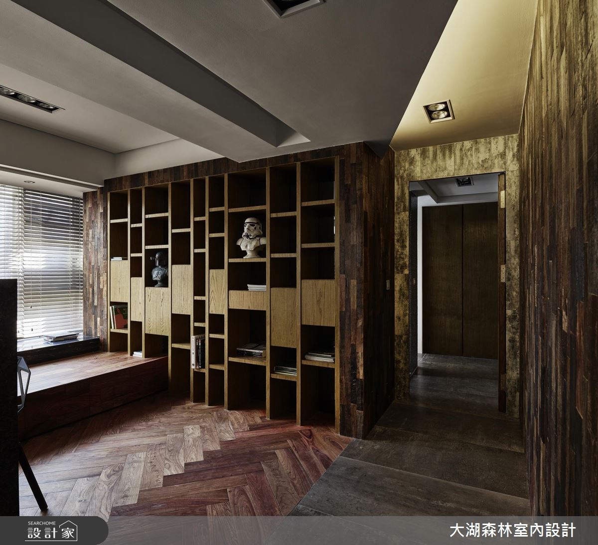 55坪新成屋(5年以下)＿新中式風走廊臥榻案例圖片＿大湖森林室內設計＿大湖森林_25之3682