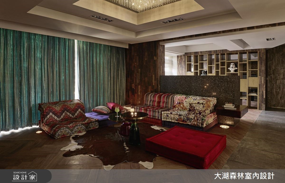 55坪新成屋(5年以下)＿新中式風客廳案例圖片＿大湖森林室內設計＿大湖森林_25之23