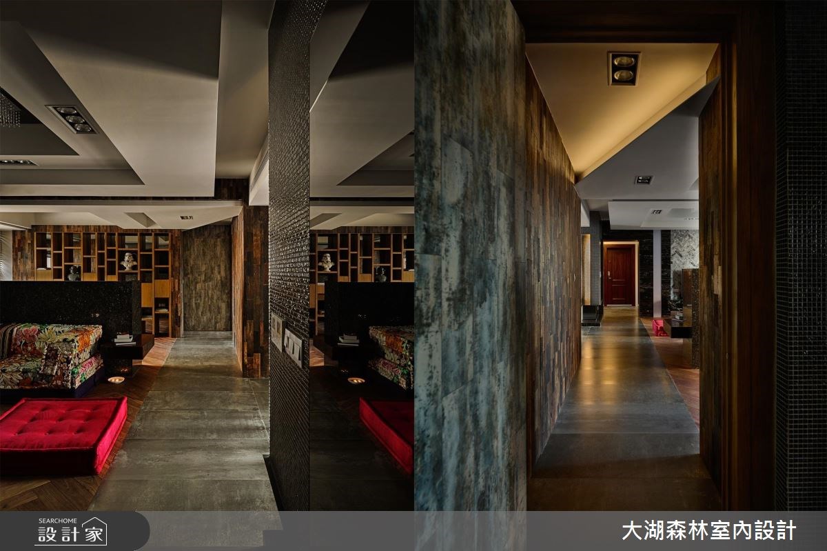 55坪新成屋(5年以下)＿新中式風客廳走廊案例圖片＿大湖森林室內設計＿大湖森林_25之30