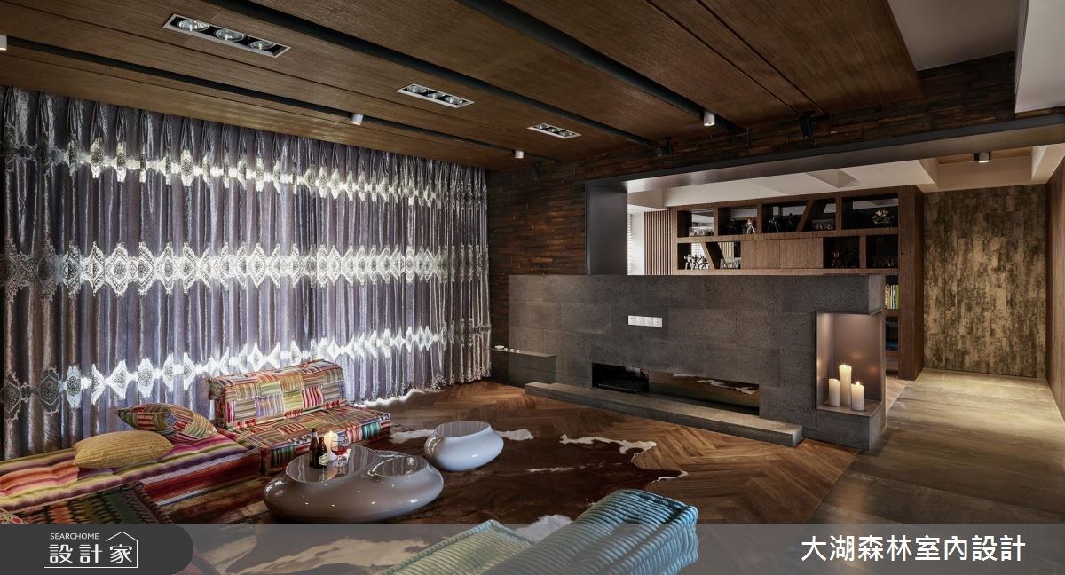 55坪新成屋(5年以下)＿新中式風客廳案例圖片＿大湖森林室內設計＿大湖森林_26之12