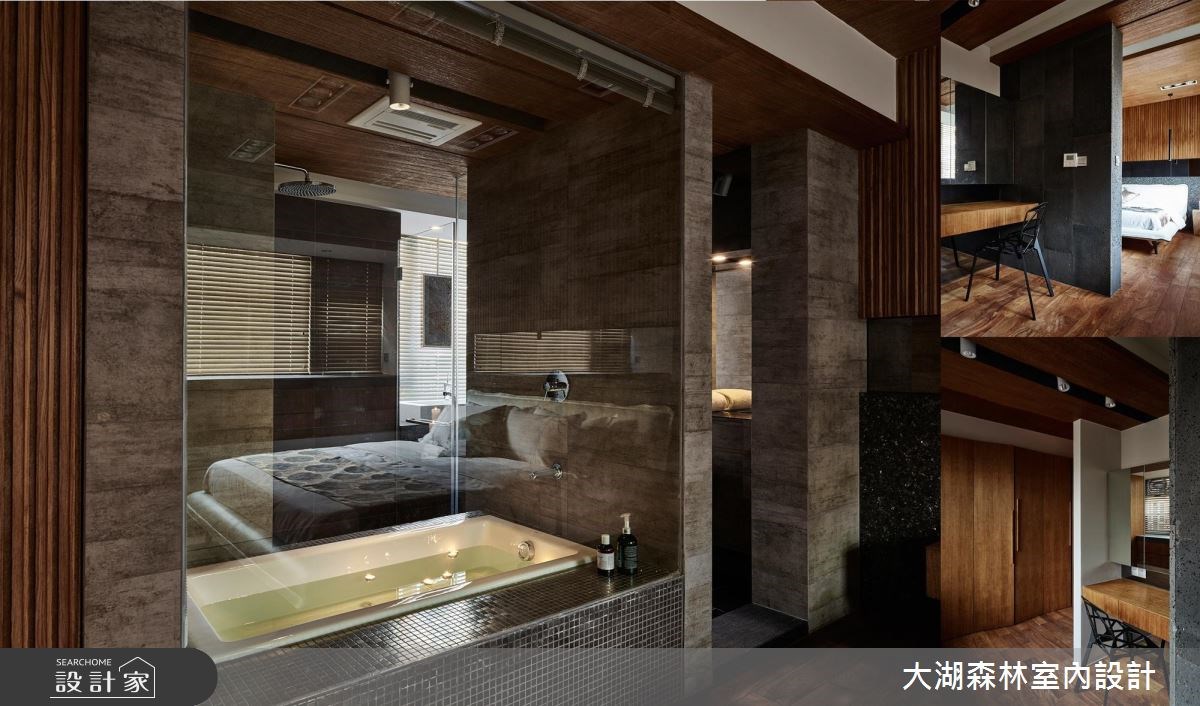 55坪新成屋(5年以下)＿新中式風臥室浴室案例圖片＿大湖森林室內設計＿大湖森林_26之42