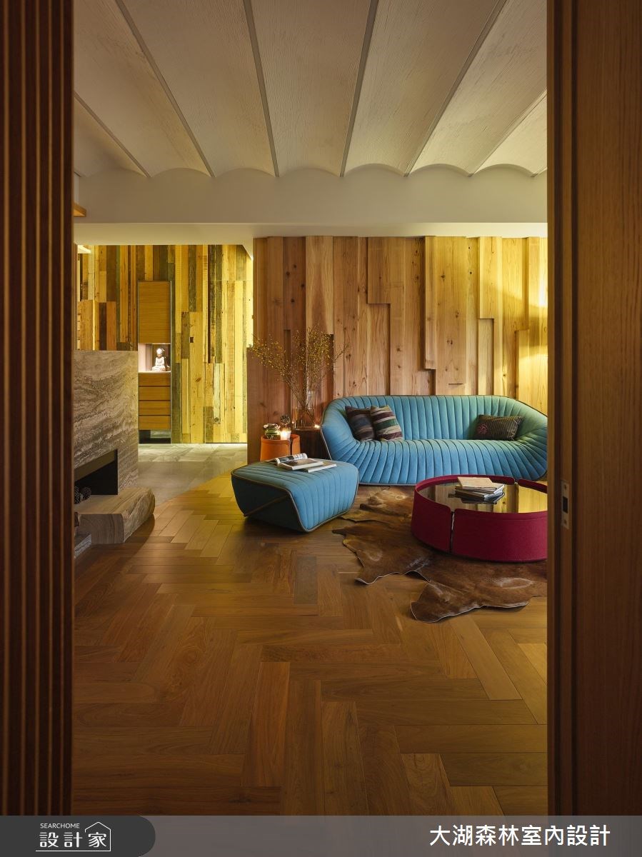 42坪新成屋(5年以下)＿休閒風客廳案例圖片＿大湖森林室內設計＿大湖森林_27之16