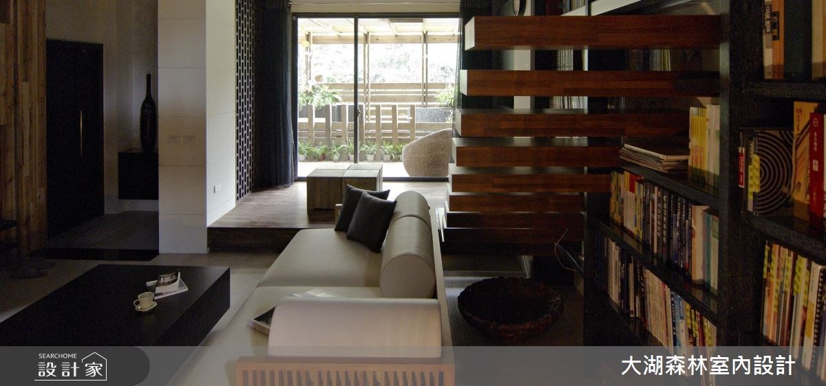 40坪中古屋(5~15年)＿混搭風客廳樓梯案例圖片＿大湖森林室內設計＿大湖森林_10之30