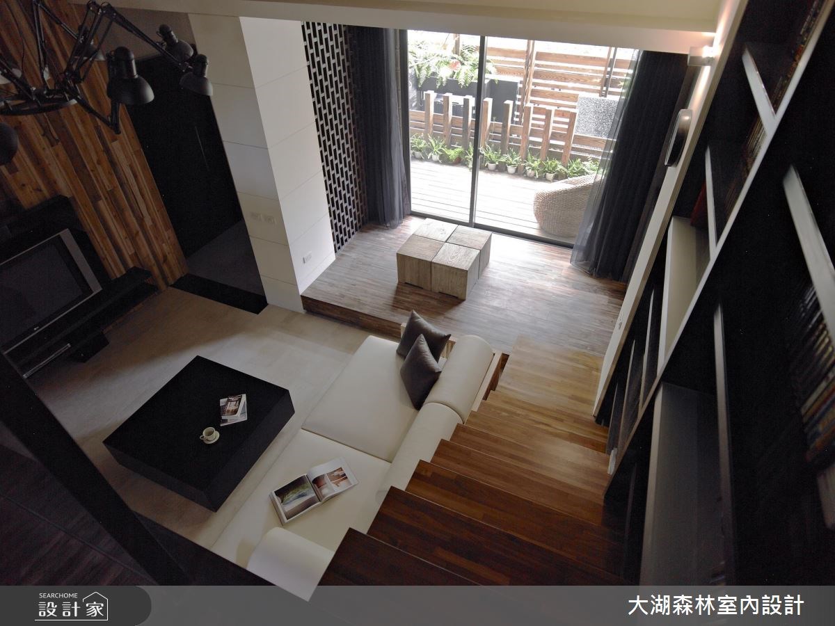 40坪中古屋(5~15年)＿混搭風客廳樓梯案例圖片＿大湖森林室內設計＿大湖森林_10之23