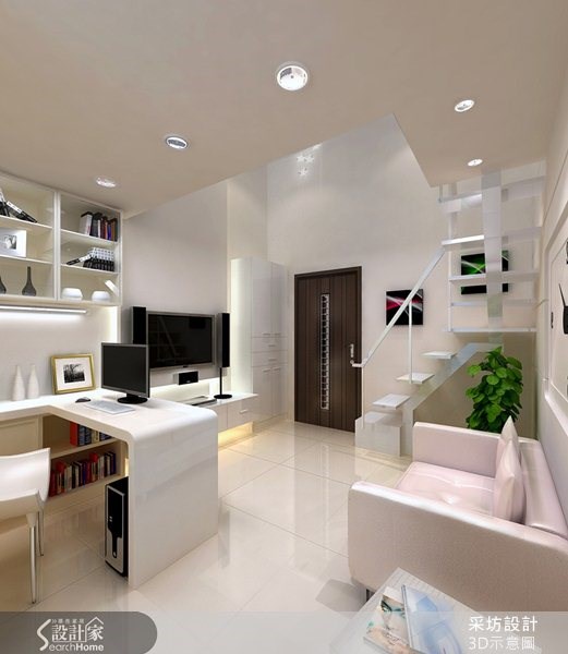 8坪新成屋(5年以下)＿現代風案例圖片＿采坊室內設計＿采坊_06之2