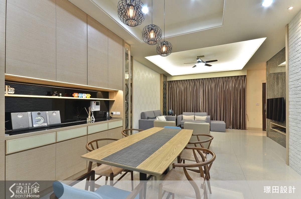 30坪新成屋(5年以下)＿美式風餐廳案例圖片＿璟田設計坊＿璟田_13之4