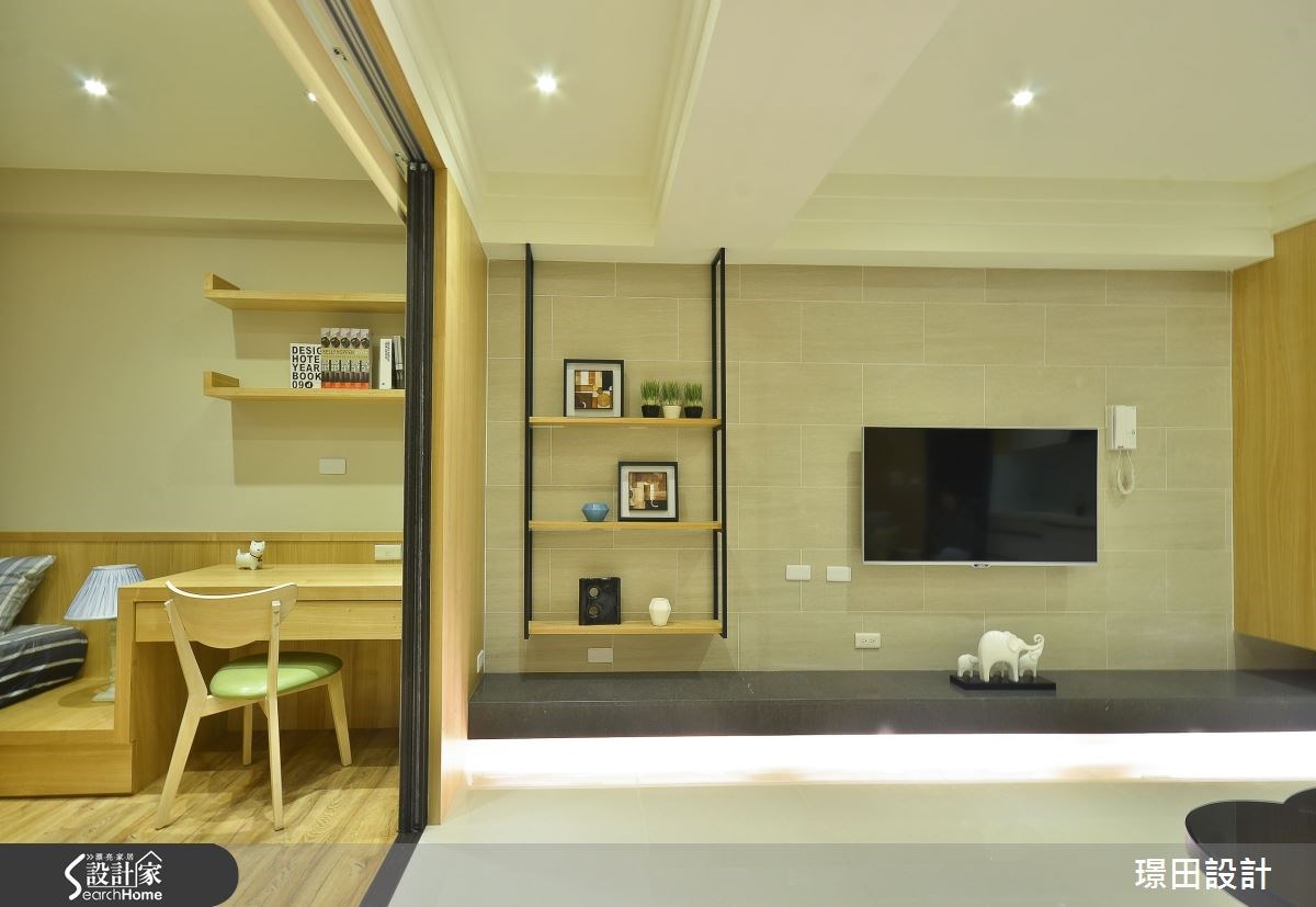 15坪新成屋(5年以下)＿北歐風客廳案例圖片＿璟田設計坊＿璟田_14之3