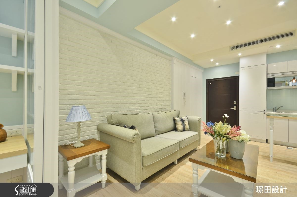 15坪新成屋(5年以下)＿美式風客廳案例圖片＿璟田設計坊＿璟田_15之6