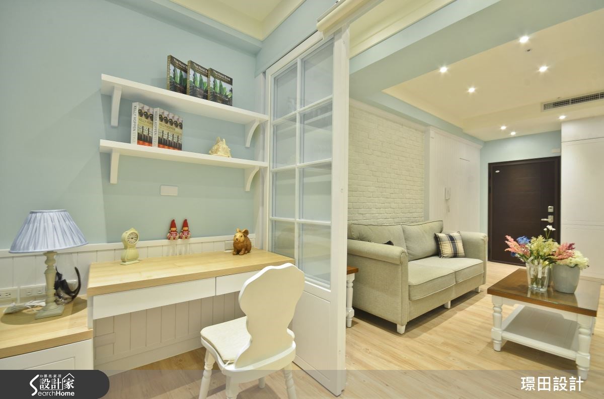 15坪新成屋(5年以下)＿美式風客廳案例圖片＿璟田設計坊＿璟田_15之8