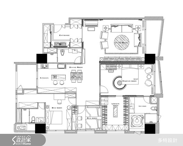 40坪新成屋(5年以下)＿現代風案例圖片＿芽米空間設計＿芽米_27之20