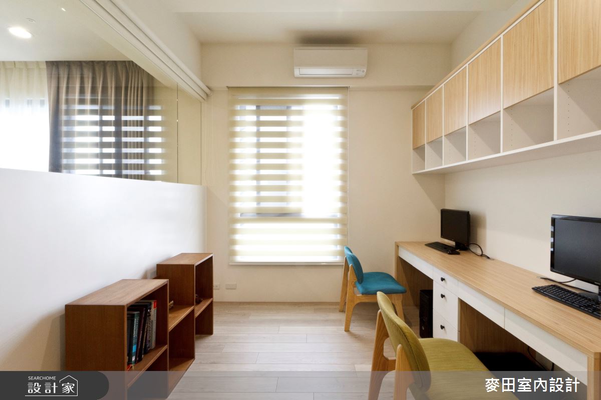 70坪新成屋(5年以下)＿現代風書房案例圖片＿麥田室內設計有限公司＿麥田_01之10