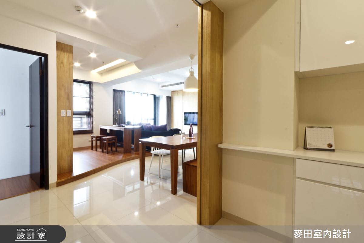 28坪新成屋(5年以下)＿混搭風餐廳走廊案例圖片＿麥田室內設計有限公司＿麥田_02之9