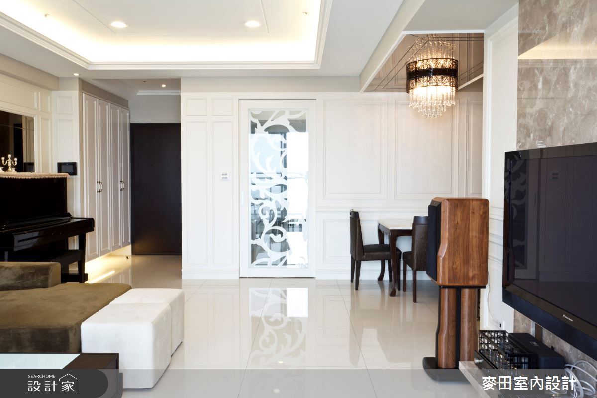 32坪新成屋(5年以下)＿新古典客廳案例圖片＿麥田室內設計有限公司＿麥田_03之5